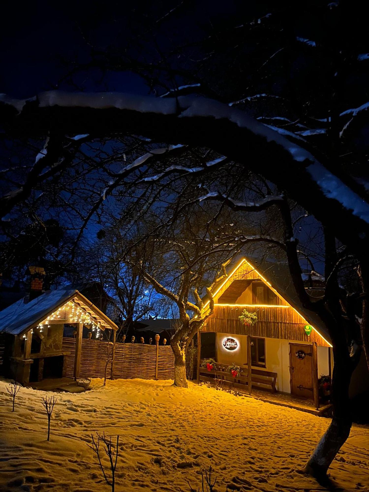 Еко Дім З Соломи Villa Solochin Exteriör bild
